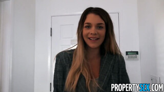 PropertySex - Gabbie Carter az óriás keblű gyönyörű tini