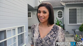 PropertySex - Brooklyn Gray szexel az eladóval