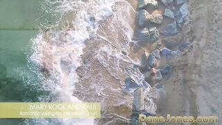 Fiatal orosz néger Mary Rock alaposan megkúrva