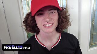 Megdugtam az edzőmet! szerencsés baseball játékos ingyenesen használja hatalmas cickós milfjét!