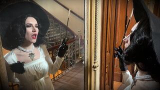 Lady dimitrescu vad cumizása és baszása - resident evil village cosplay halloween 2023