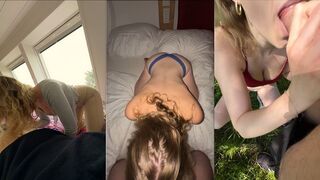 Tini ribancok nyaldossák és basszák a pélót válogatásban