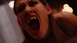 Sötét Vágyak Kastélya - Vampired Csábításában Egy Fullos Világos Szőke Úrnő és Egy Szemérmes Kisasszony Tiffany Tatummal és Leana Lovings-szal